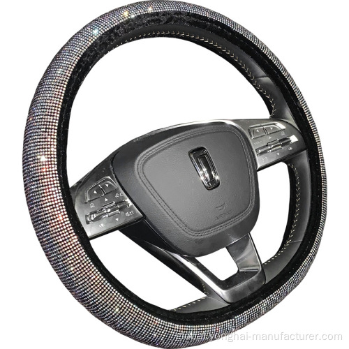 Steering Wheel Cover Shiny diamond steering wheel cover Manufactory